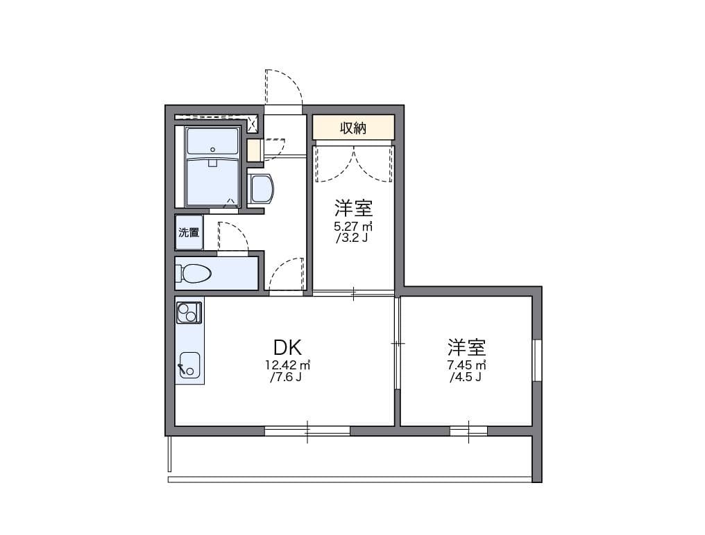 Preview floorplan of leopalace Axis A