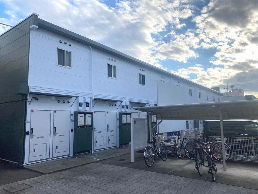 Main exterior of leopalace Shimodate Ogawa