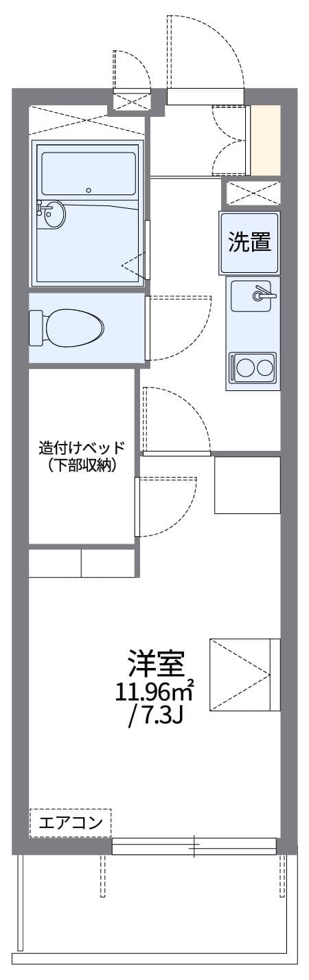 Preview floorplan of leopalace Kado