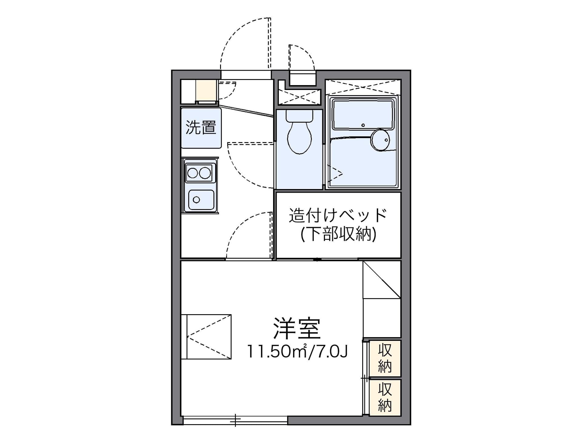 Preview floorplan of leopalace Garden