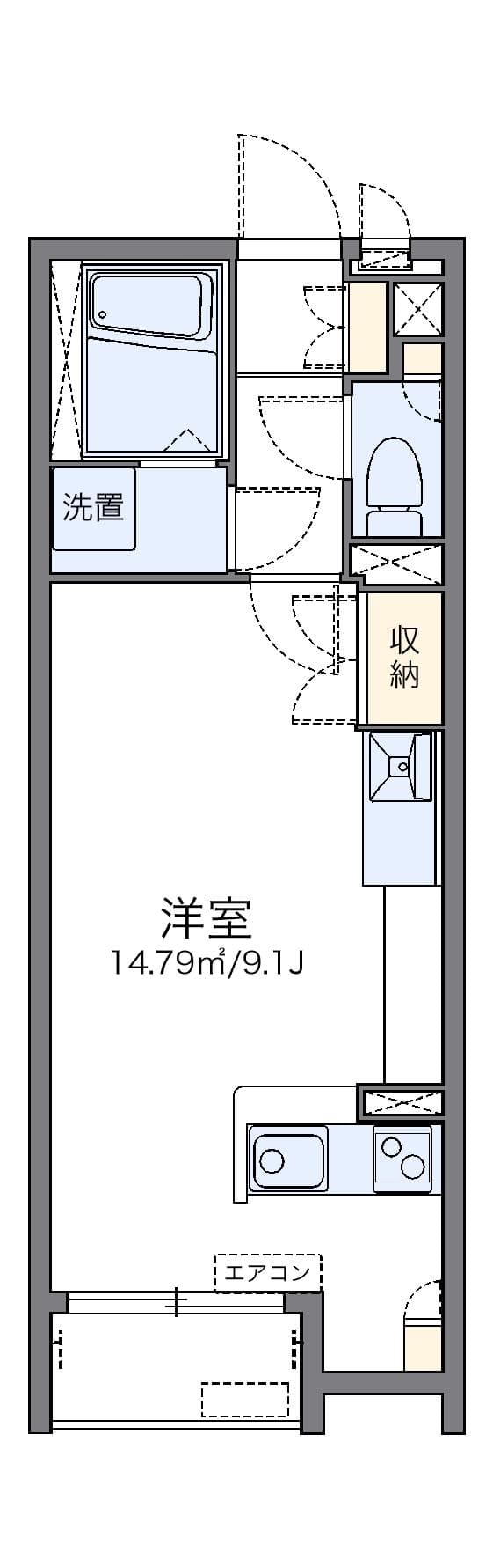 Preview floorplan of LEONEXT Honjin A