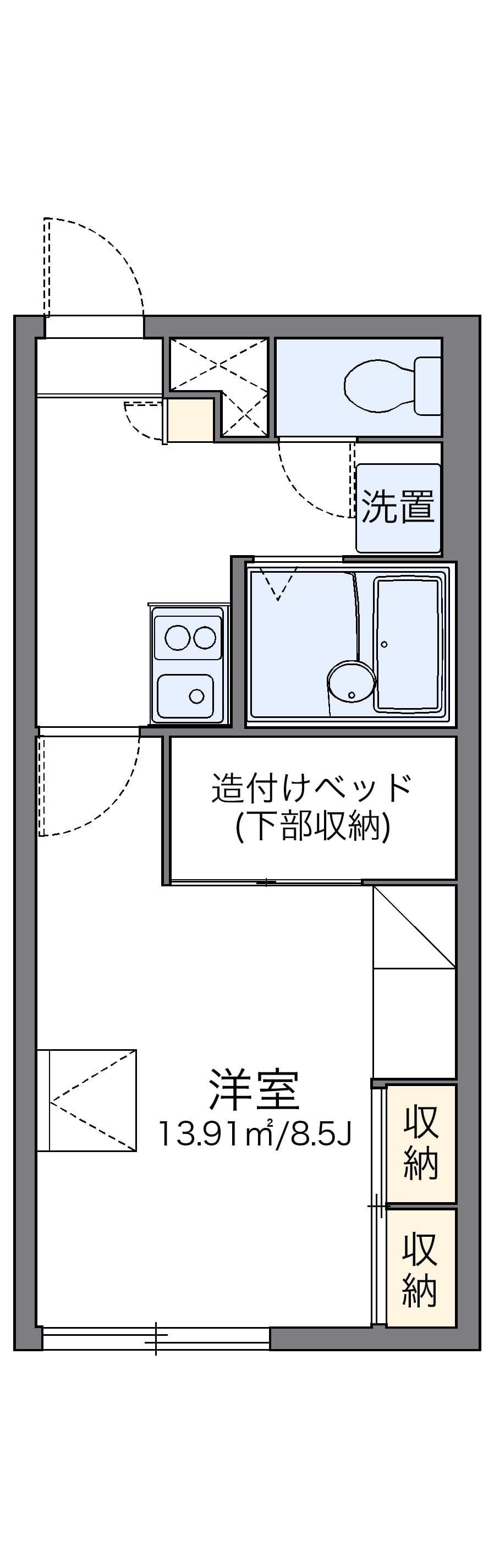 Preview floorplan of leopalace Station Chitose