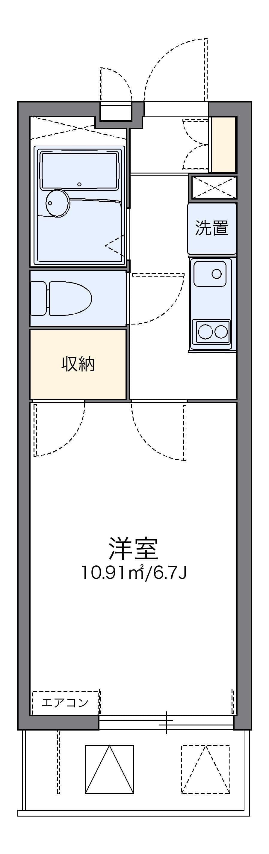 Preview floorplan of leopalace WAKANA