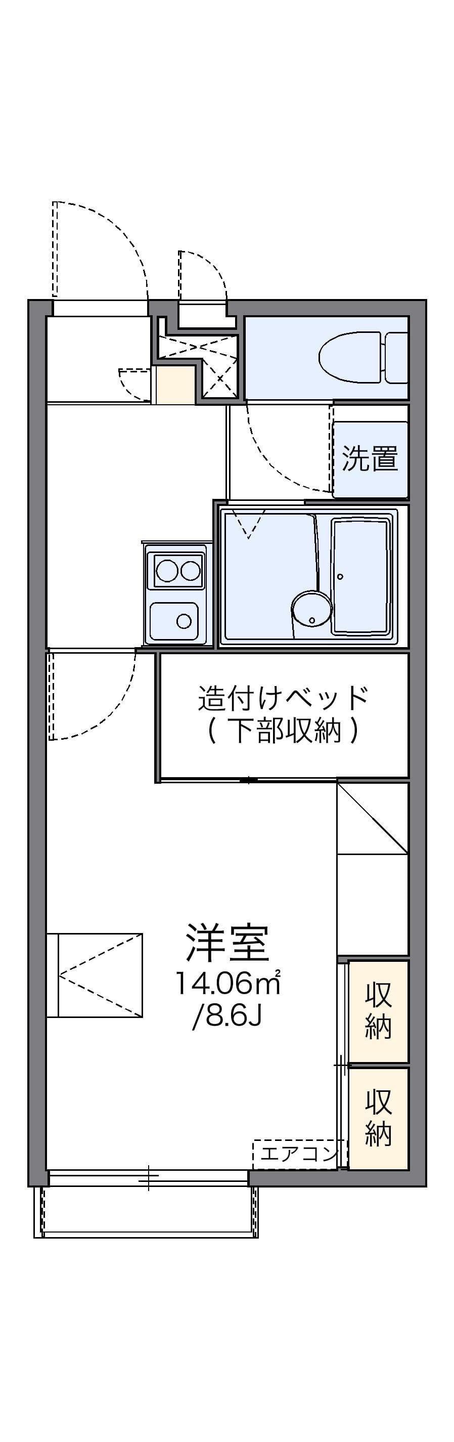 Preview floorplan of leopalace MK