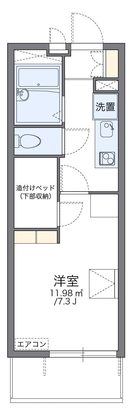 Preview floorplan of leopalace Ternura Hikone
