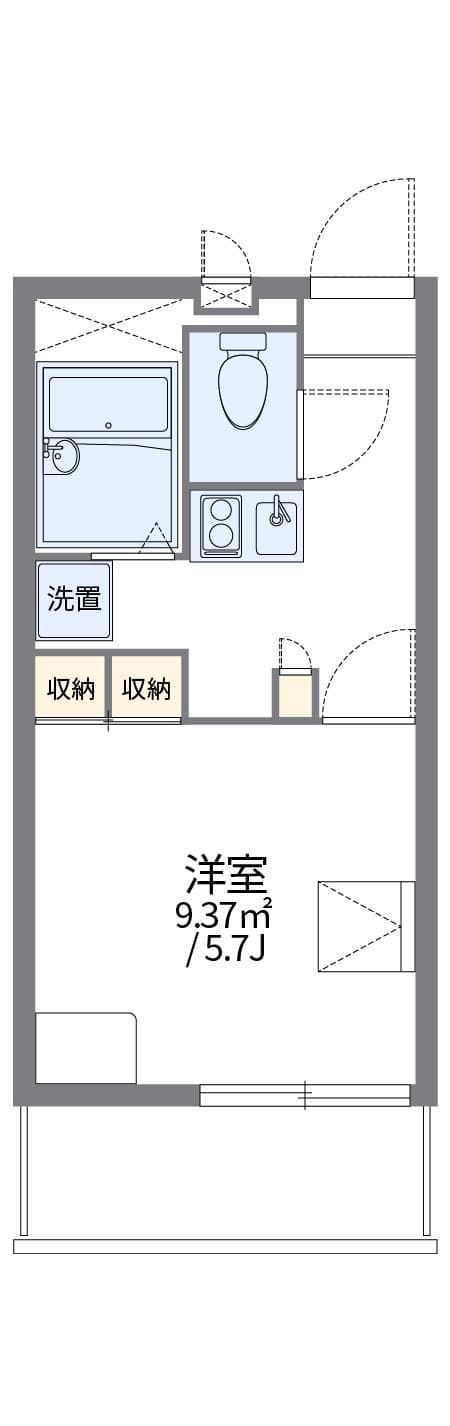 Preview floorplan of leopalace Arc-en-Ciel