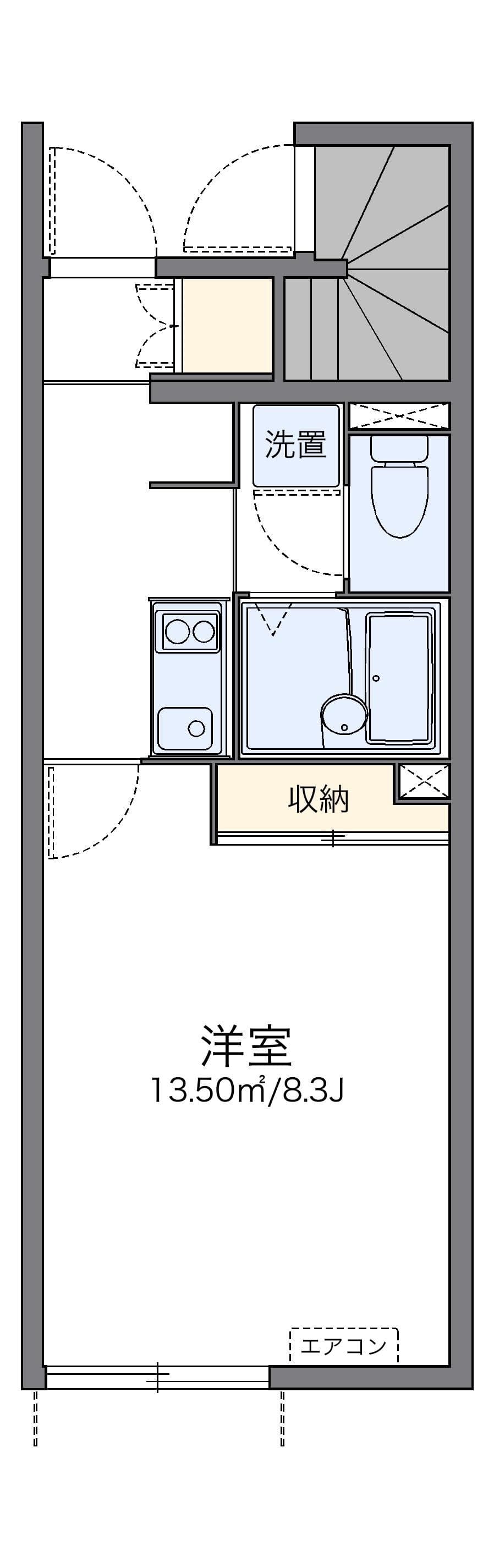 Preview floorplan of LEONEXT Narita Sando