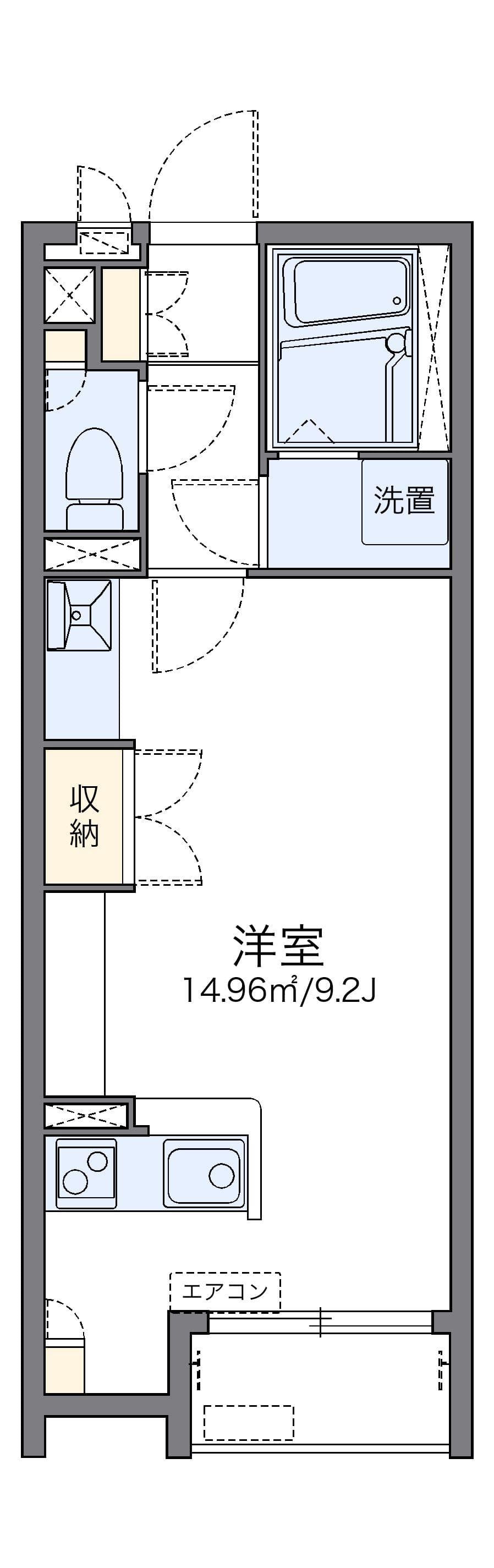 Preview floorplan of LEONEXT Nadeshikotei