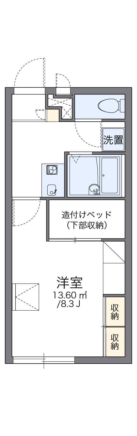 Preview floorplan of leopalace Poco a Poco II