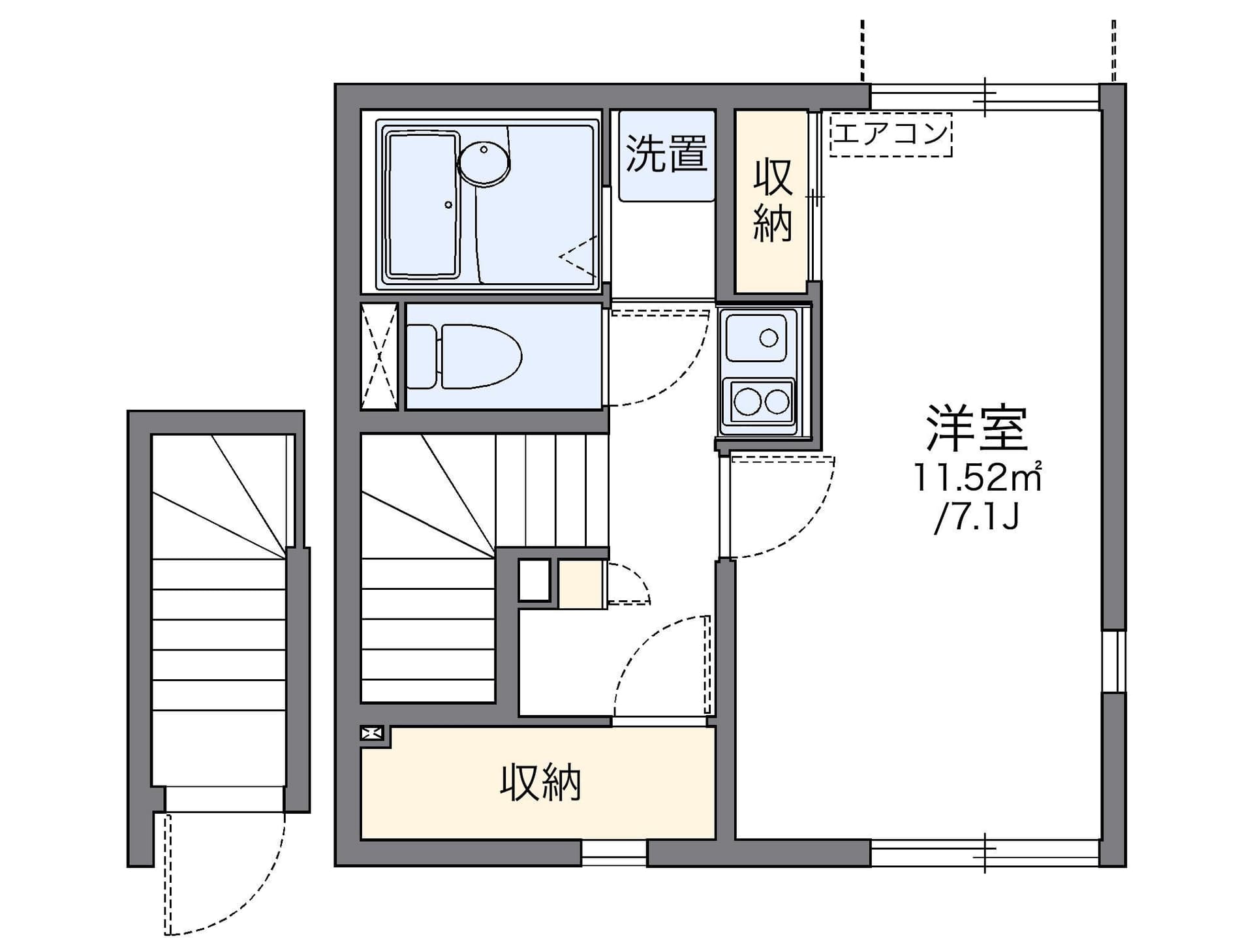 Preview floorplan of LEONEXT Riverside YAS