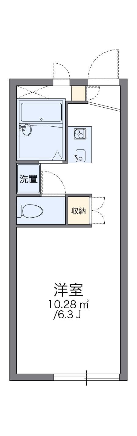 Preview floorplan of leopalace Tachibana