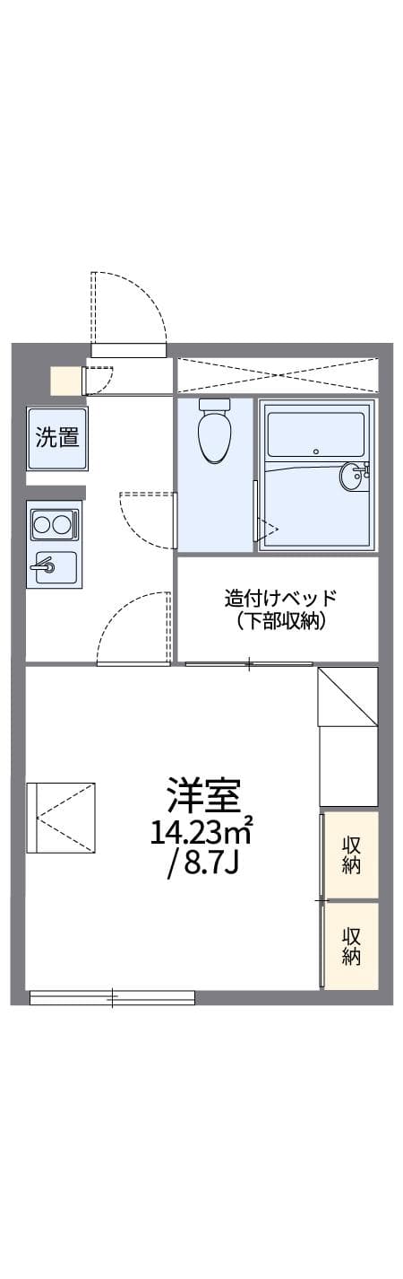 Preview floorplan of leopalace Sakae
