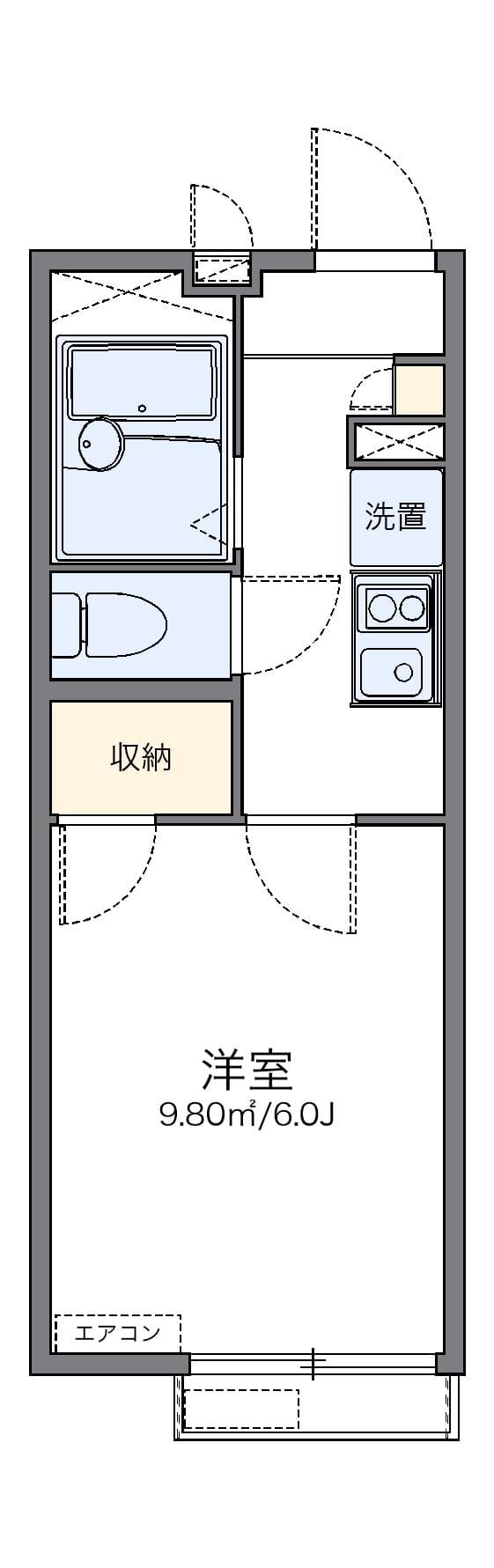 Preview floorplan of leopalace Honey Maiya