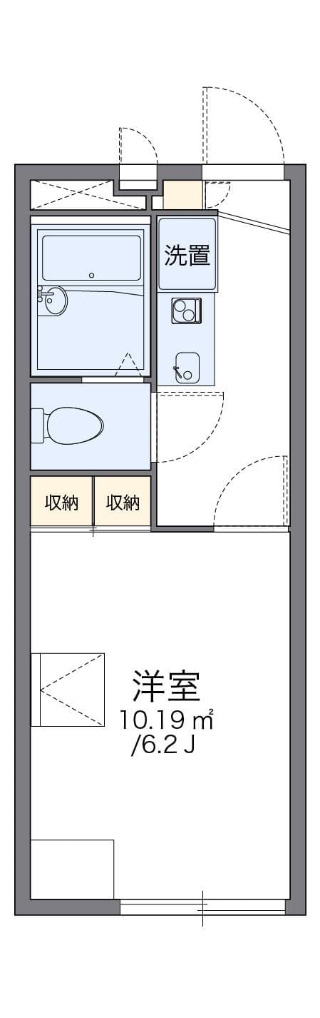 Preview floorplan of leopalace Melody Bell INO