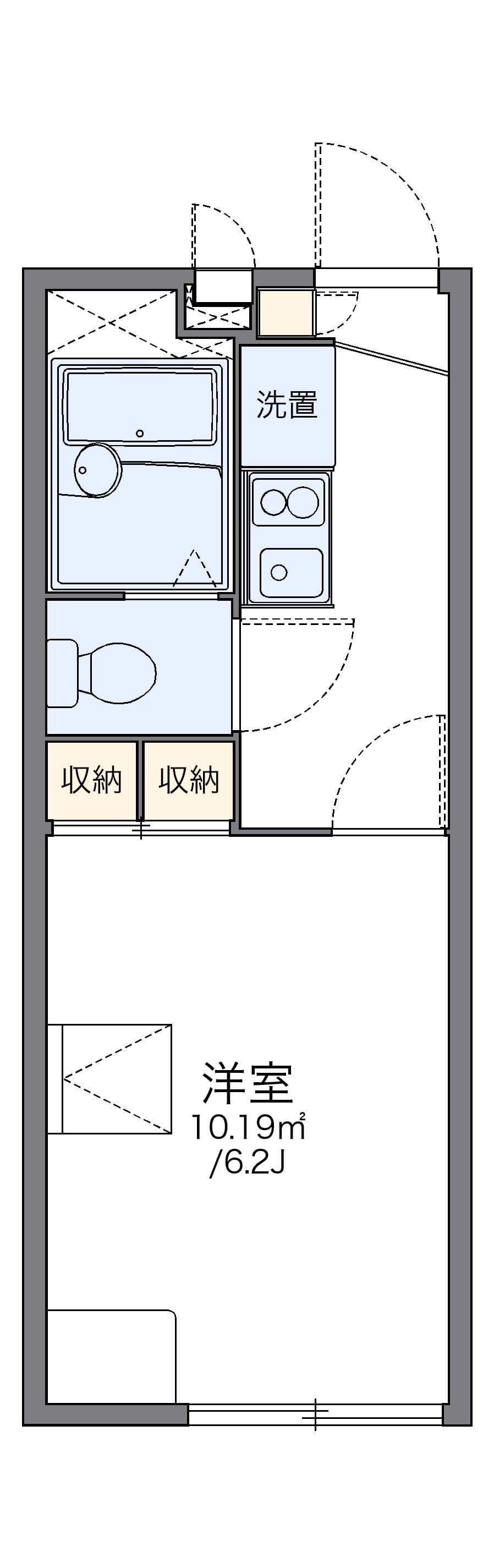 Preview floorplan of leopalace Premier Bouseidai