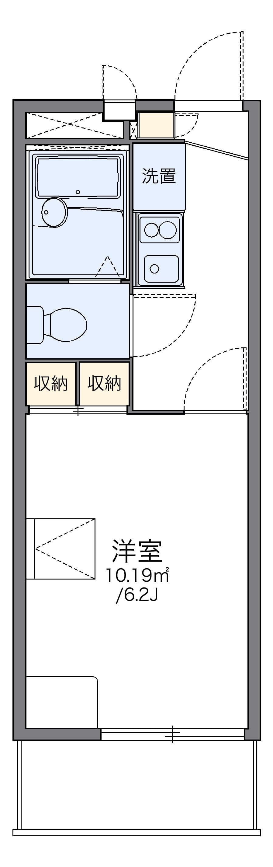 Preview floorplan of leopalace Wing Port