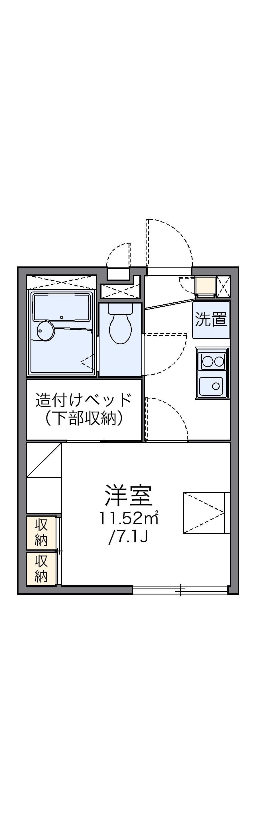 Preview floorplan of leopalace Tokai