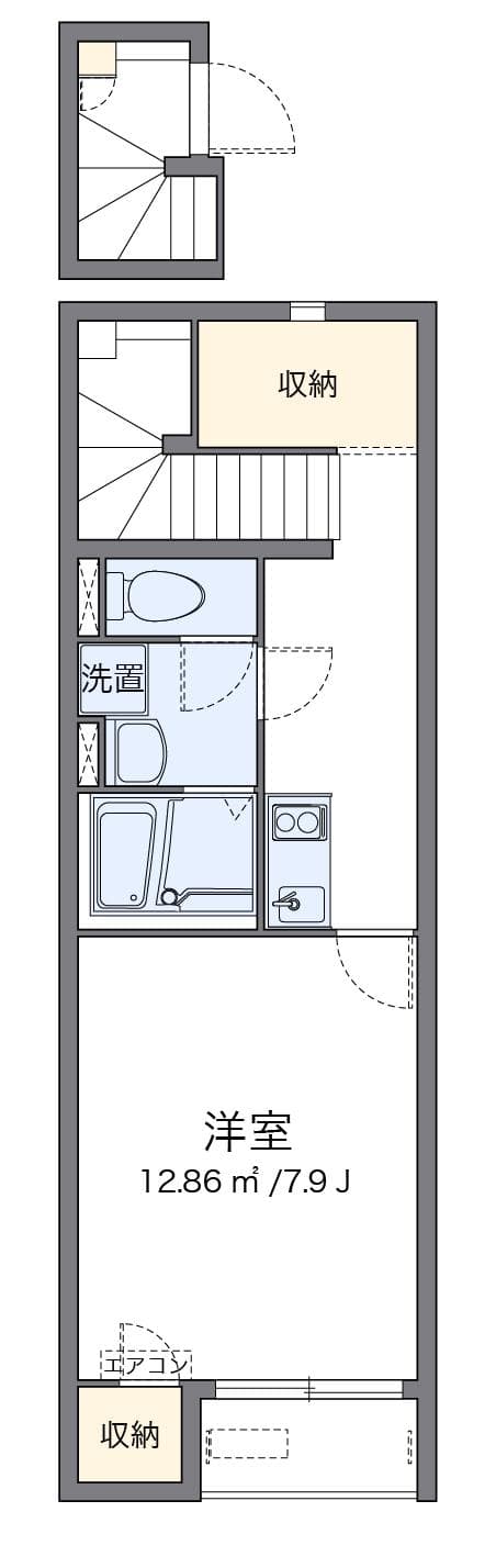 Preview floorplan of CLEINO Saidaiji