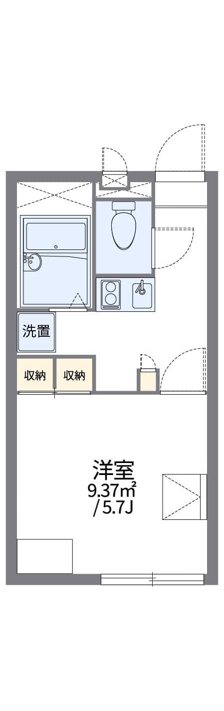 Preview floorplan of leopalace Sennari I