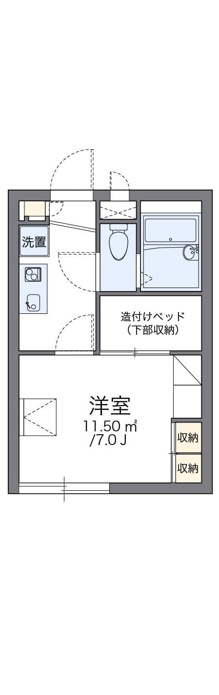 Preview floorplan of leopalace Miyukiso