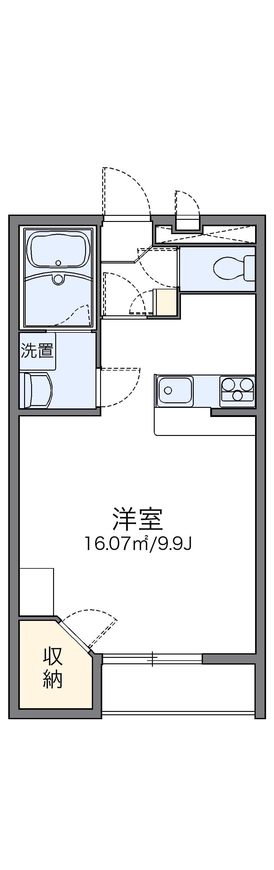 Preview floorplan of leopalace Namiyanagi Ichibankan