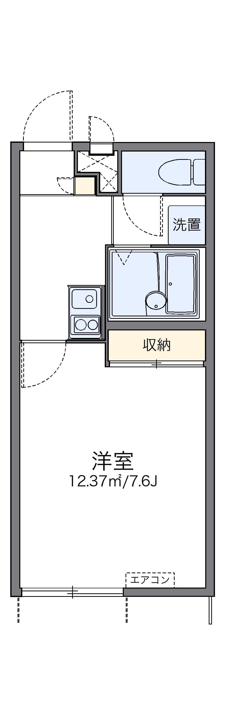 Preview floorplan of leopalace Mizuki