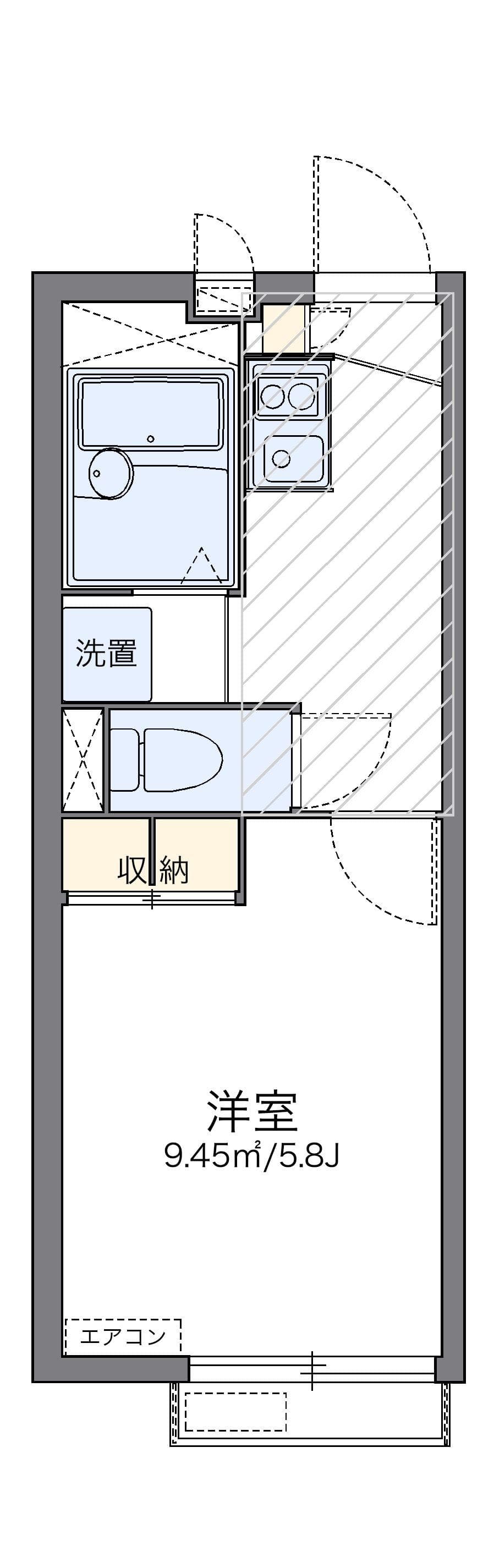 Preview floorplan of leopalace Vif