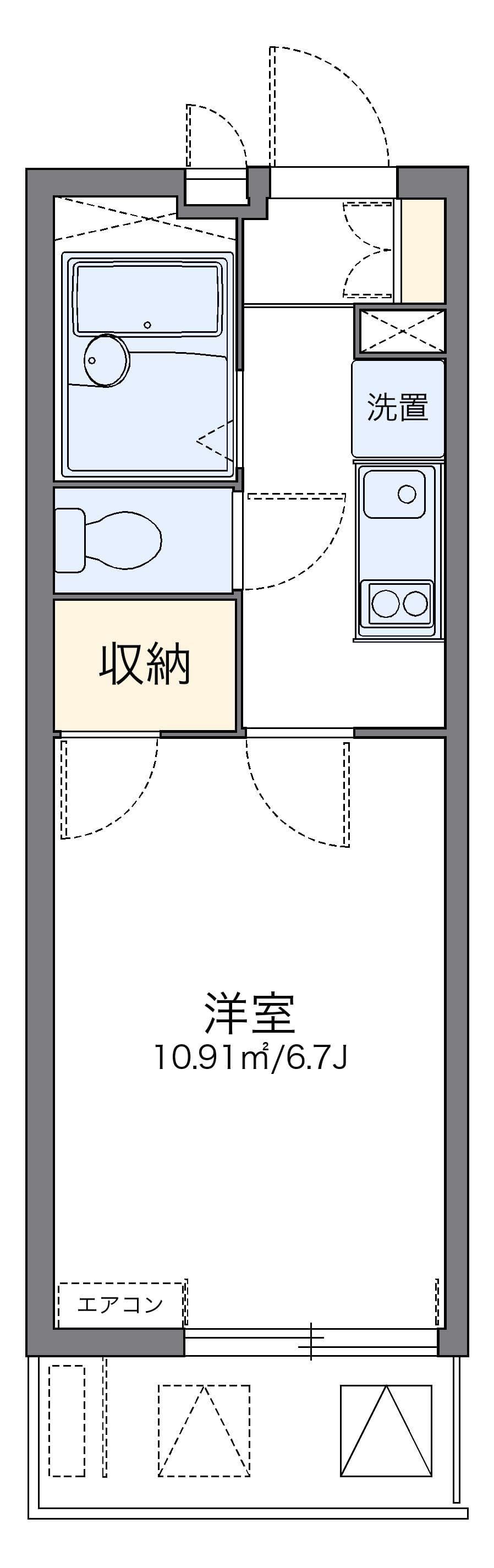 Preview floorplan of leopalace Azur Shintoshin