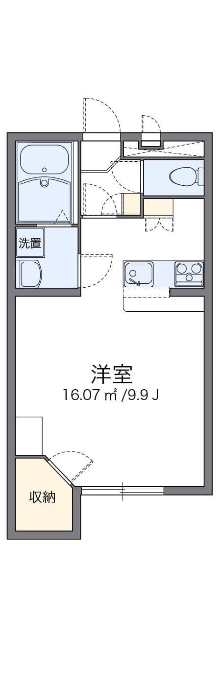 Preview floorplan of leopalace Koizumi Yamada