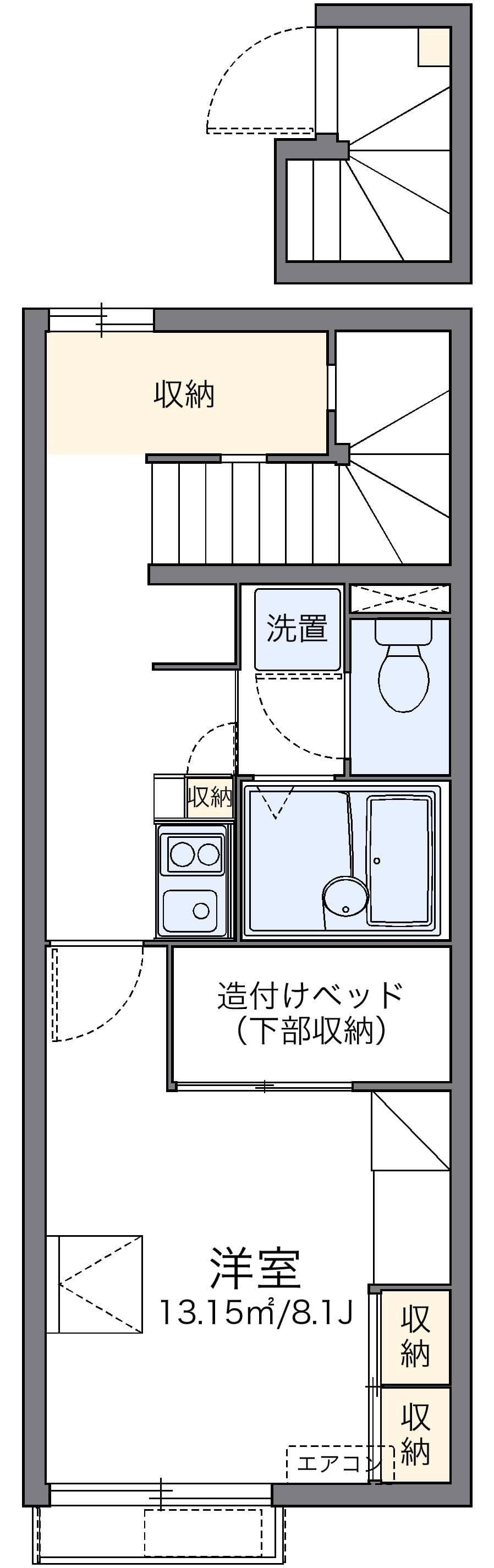 Preview floorplan of leopalace Eran no Mori