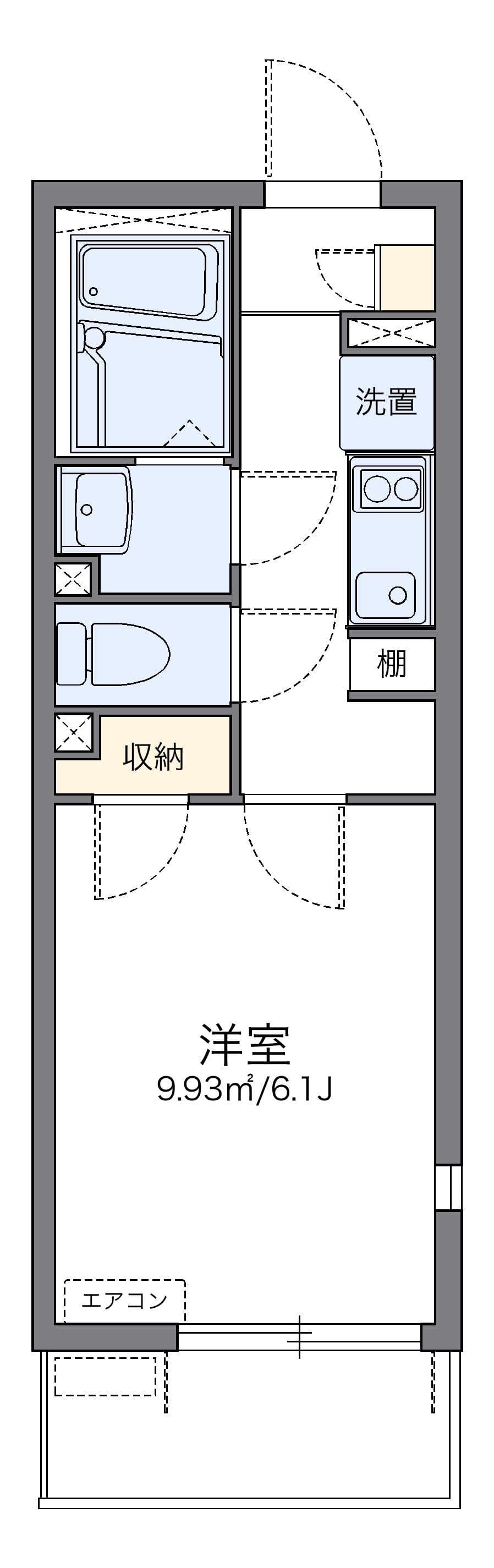 Preview floorplan of LEONEXT Fukujyusou