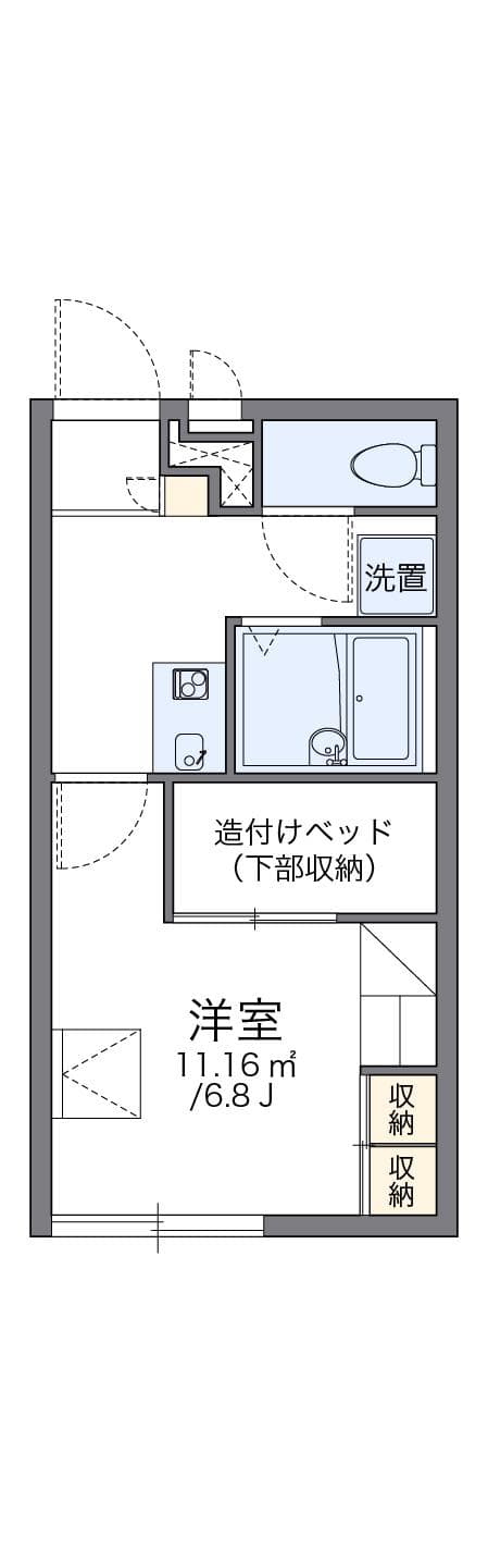 Preview floorplan of leopalace Asahigaoka