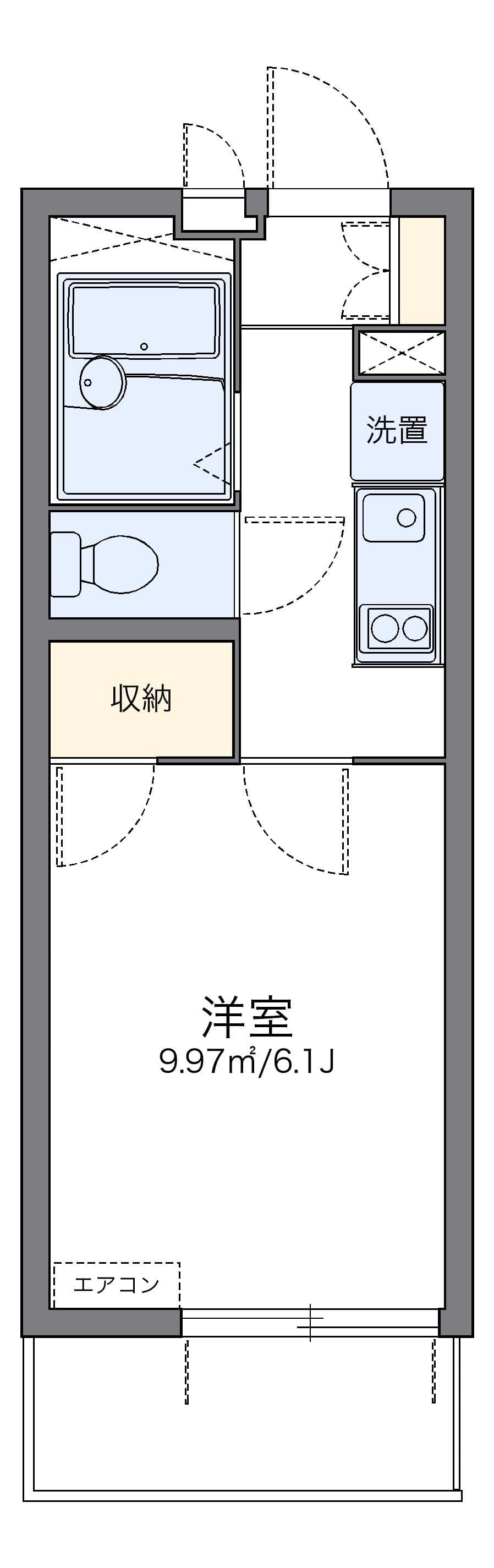 Preview floorplan of leopalace Inabayama Hikohachi