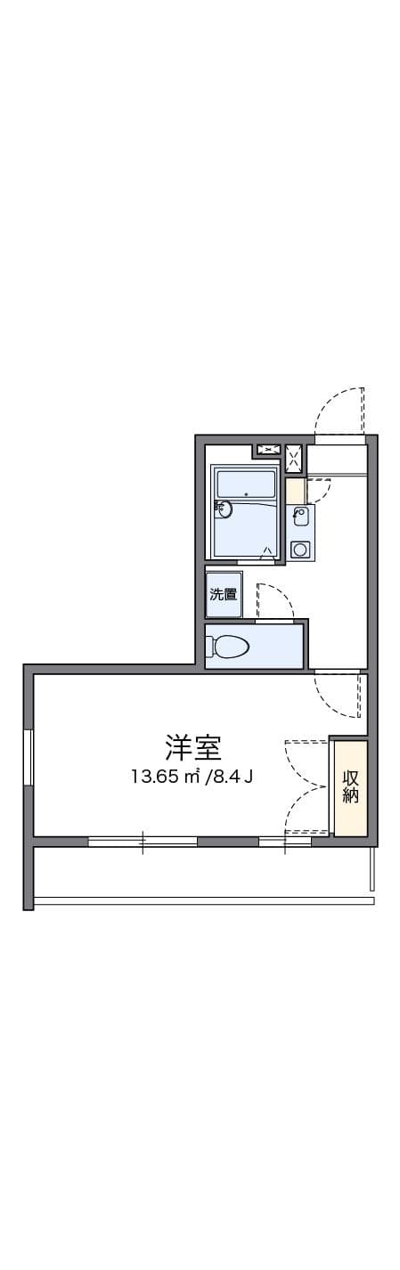 Preview floorplan of leopalace Taiyo Nibankan