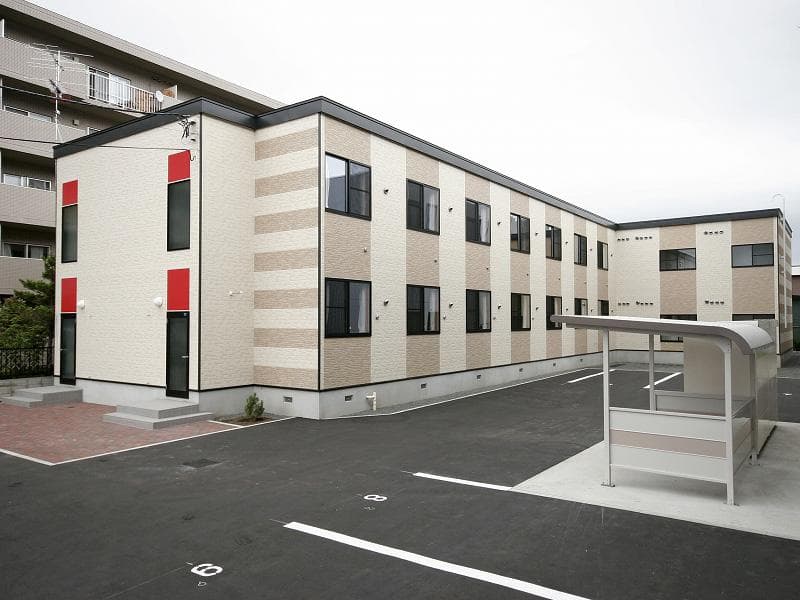Main exterior of leopalace Hassamu B