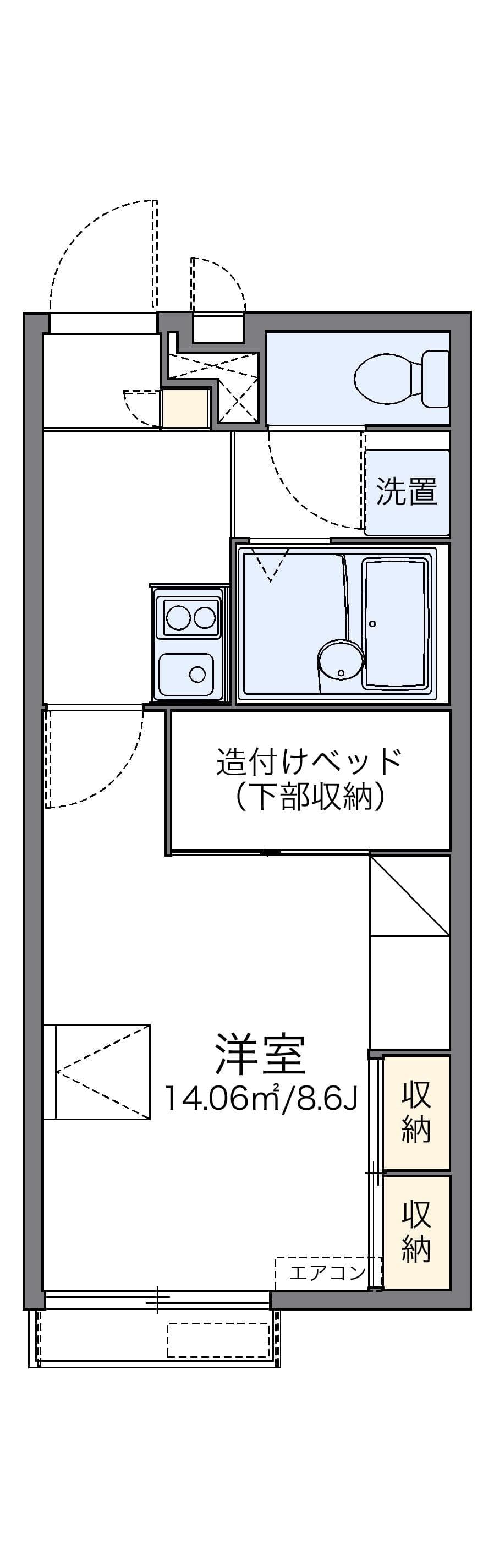 Preview floorplan of leopalace Chuo Kouen