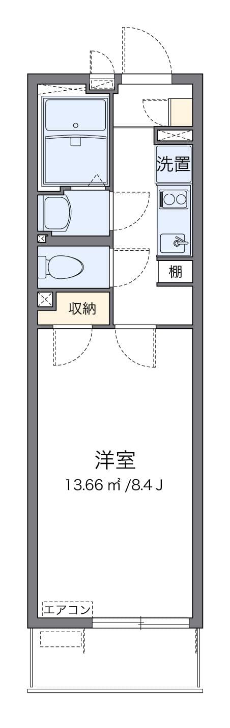 Preview floorplan of CLEINO Saint Kojiya Yamazaki