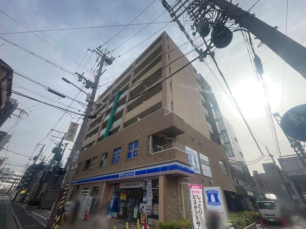 Main exterior of leopalace REZON Nakamozu