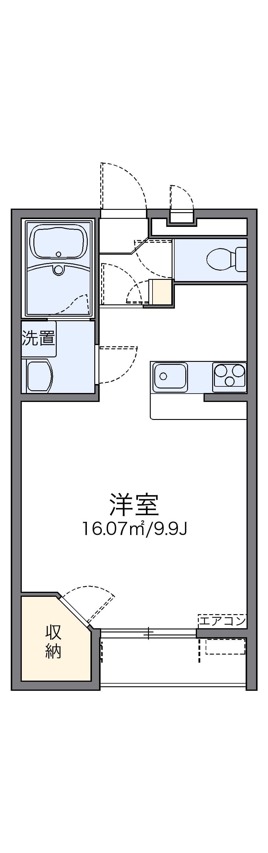 Preview floorplan of leopalace Charmant Jyodo III