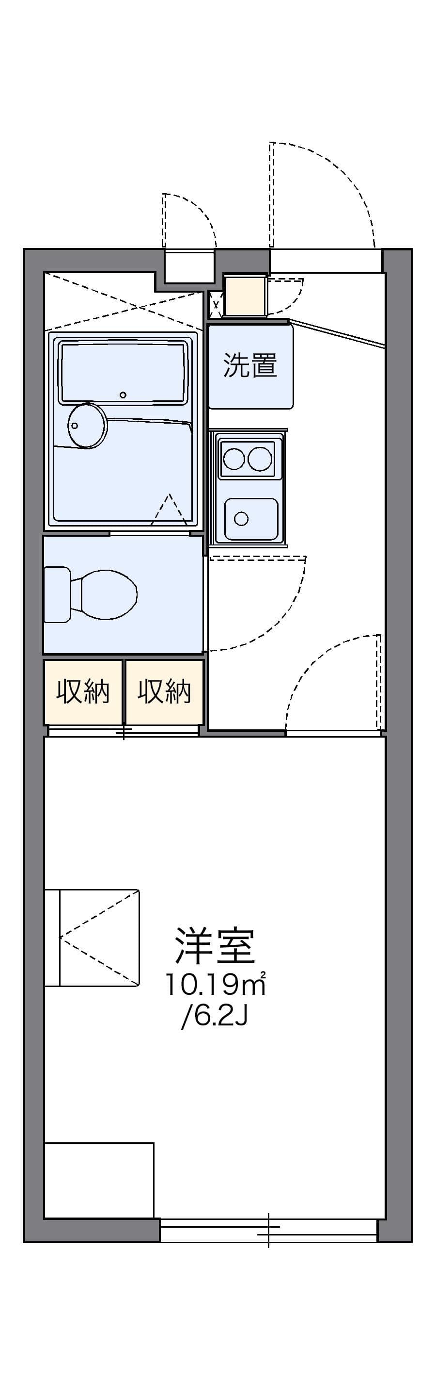 Preview floorplan of leopalace Mirea Senri