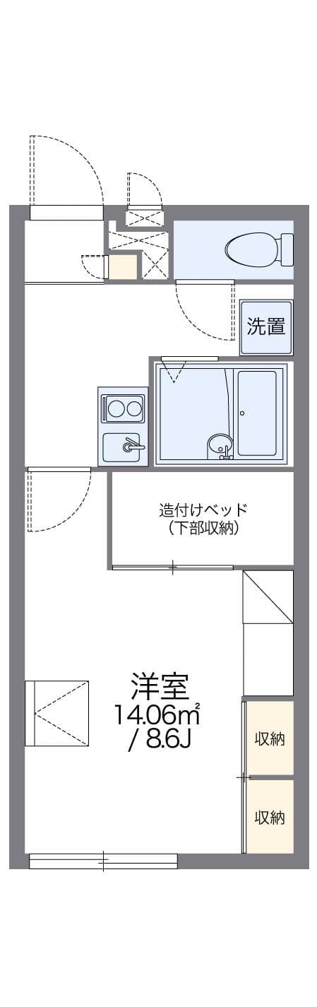 Preview floorplan of leopalace Iwaki TAIRA