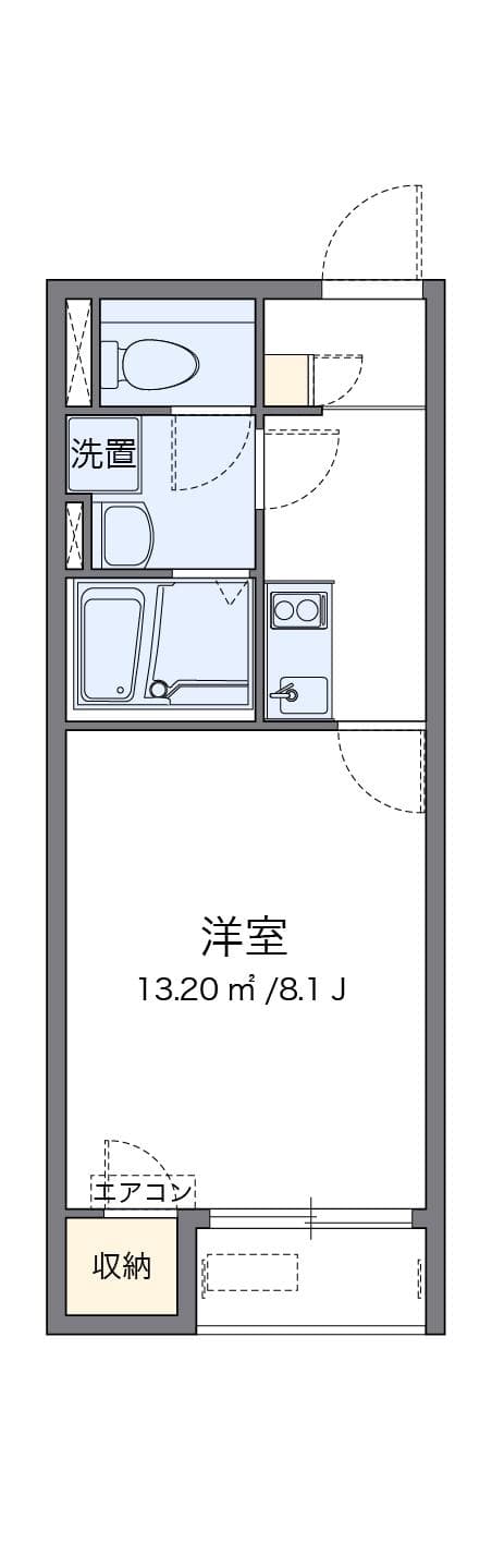 Preview floorplan of LEONEXT Village Hekisui II