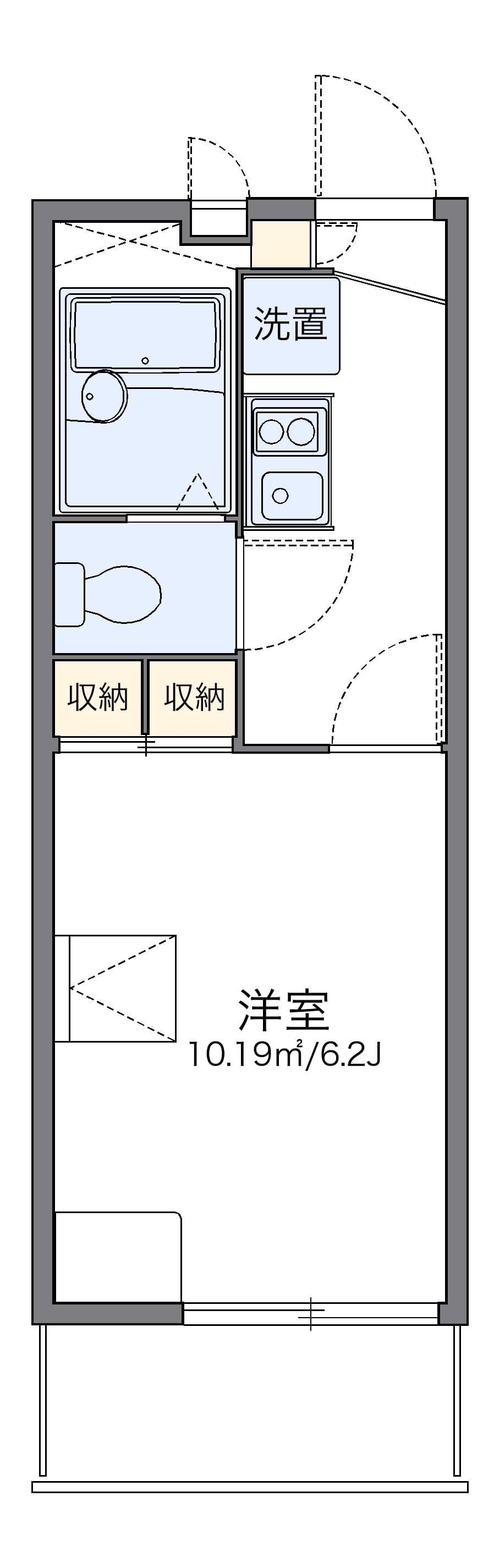 Preview floorplan of leopalace Classe