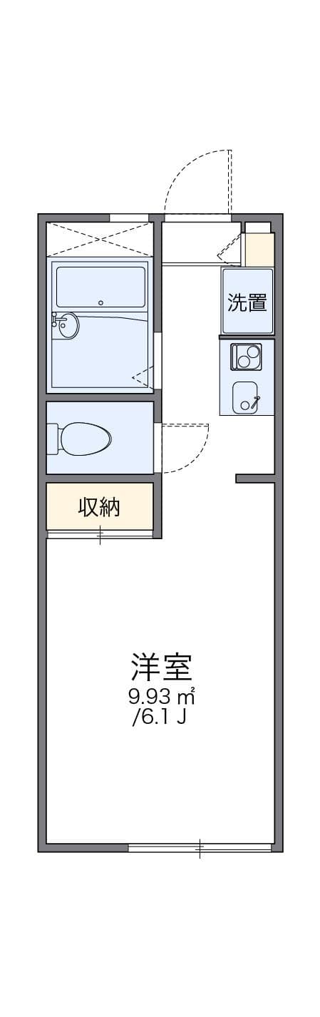 Preview floorplan of leopalace Verger