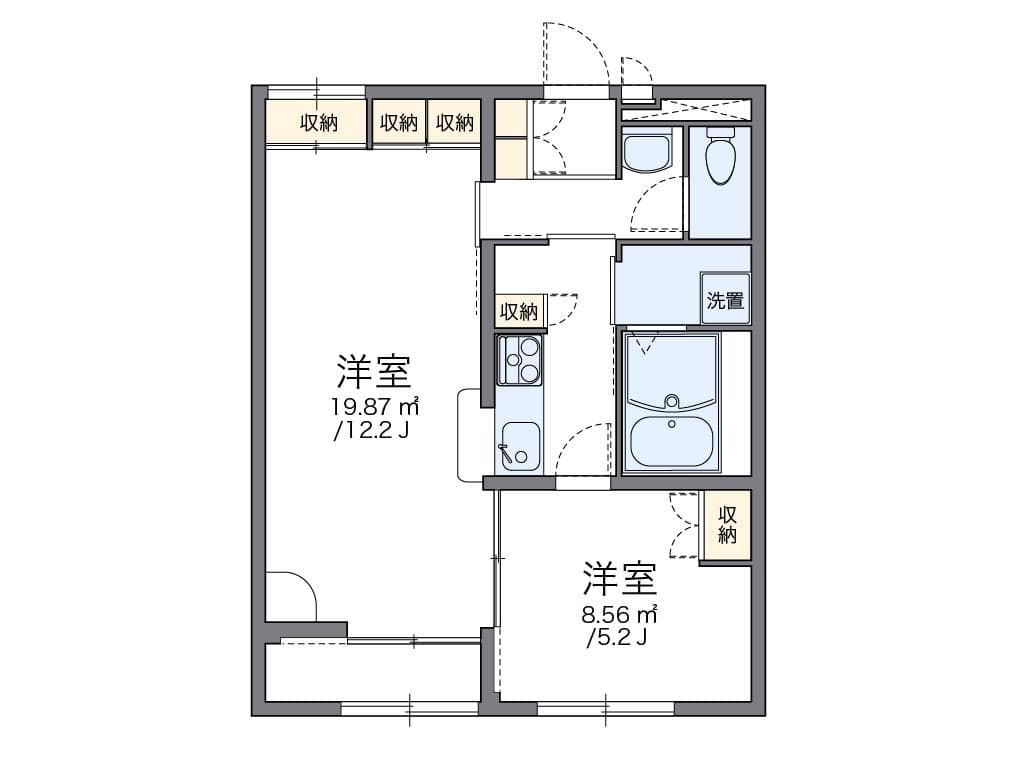 Preview floorplan of leopalace La Grege