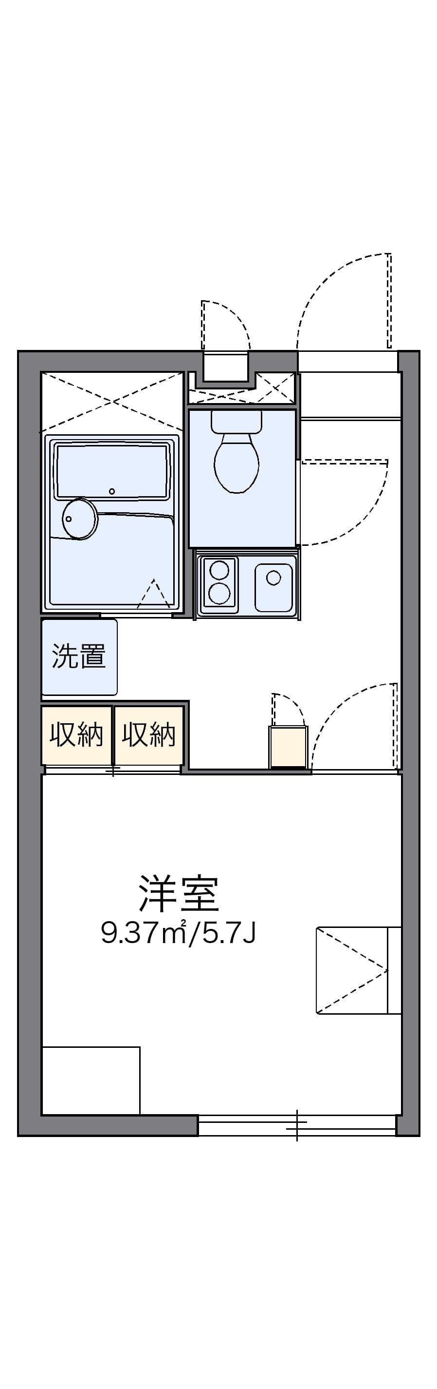 Preview floorplan of leopalace Shinke