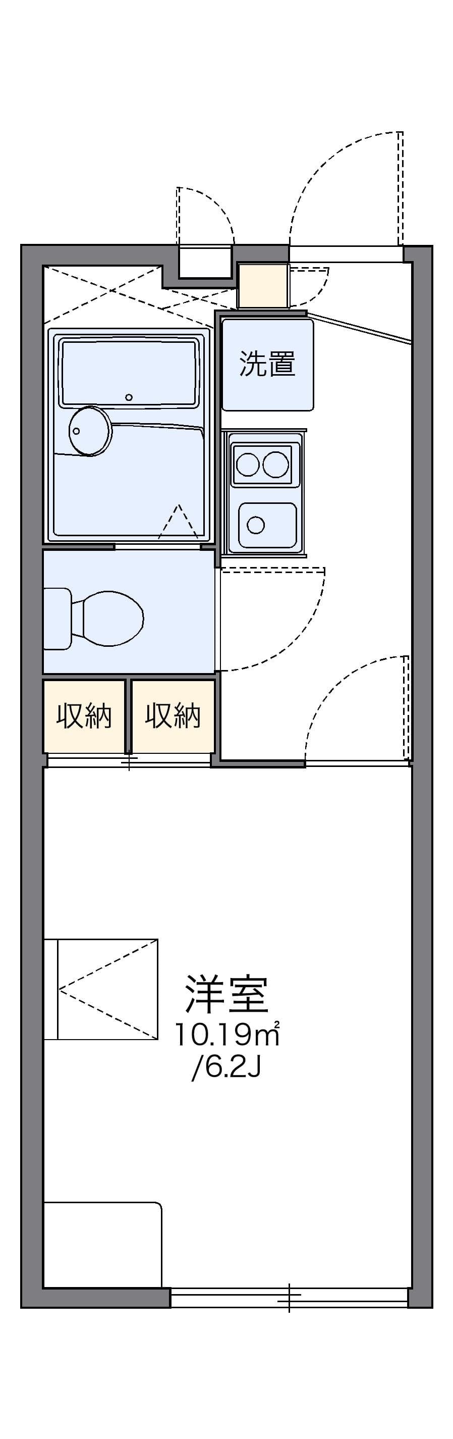 Preview floorplan of leopalace Chimori