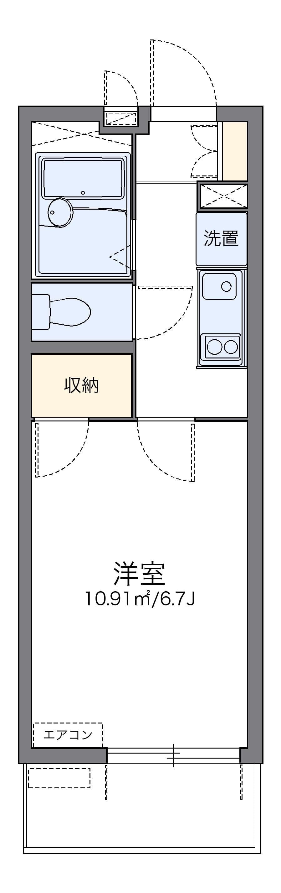 Preview floorplan of leopalace Higashiyama Sanroku