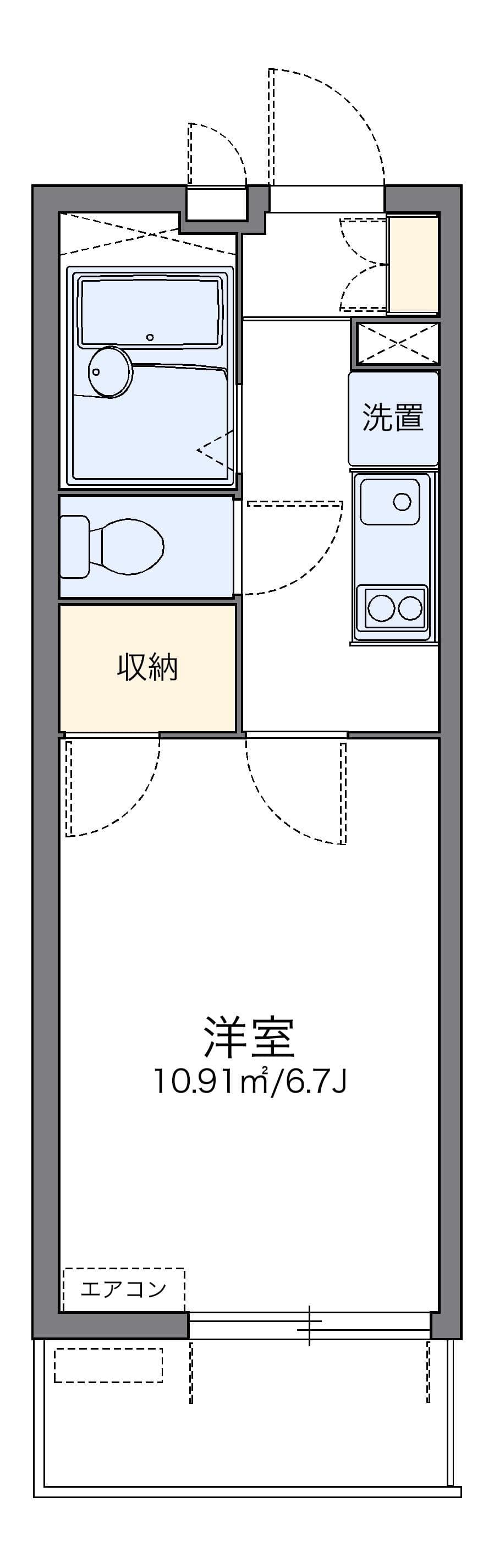 Preview floorplan of leopalace Pleine III