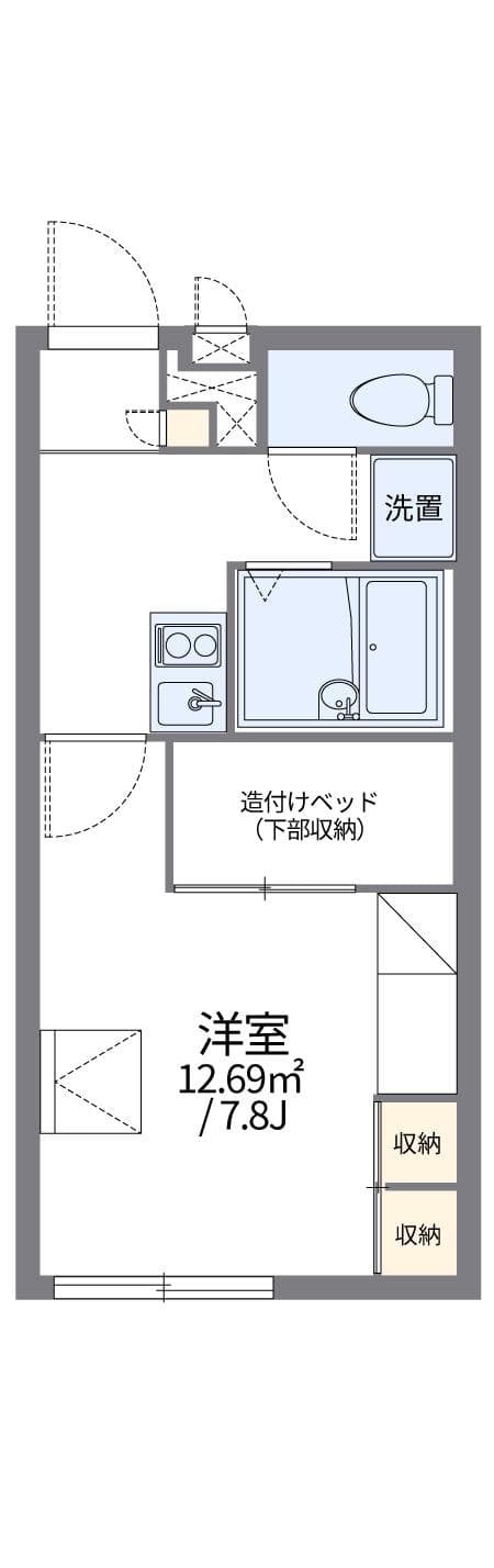 Preview floorplan of leopalace Flower A